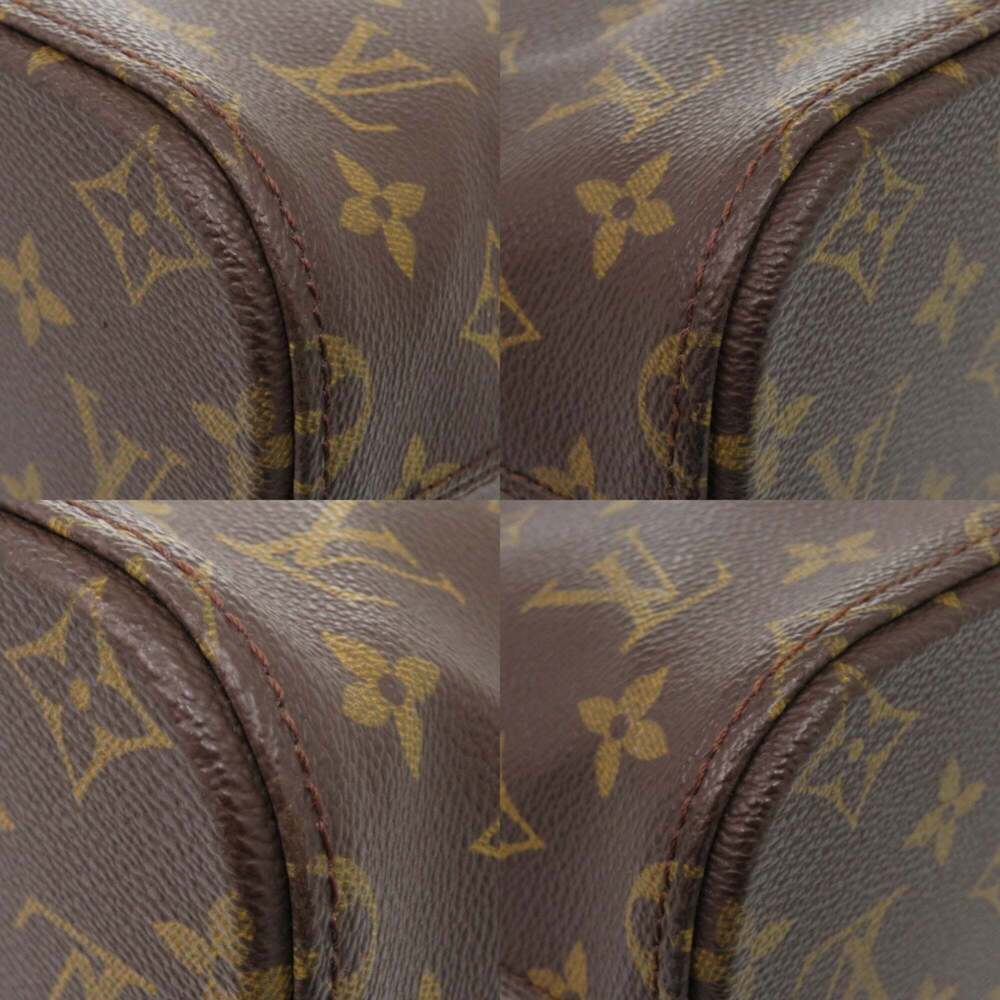 LOUIS VUITTON Authentic Brown Monogram Tote Bag - Picture 4 of 10